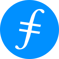 Filecoin (FIL) cryptocurrency logo