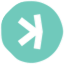 Kaspa (KAS) cryptocurrency logo