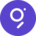 The Graph (GRT) cryptocurrency logo