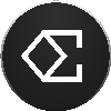 Logo oficial da criptomoeda Ethena (ENA)