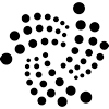 Logo oficial da criptomoeda IOTA (IOTA)