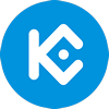 Logo oficial da criptomoeda KuCoin Token (KCS)