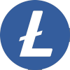 Logo oficial da criptomoeda Litecoin (LTC)
