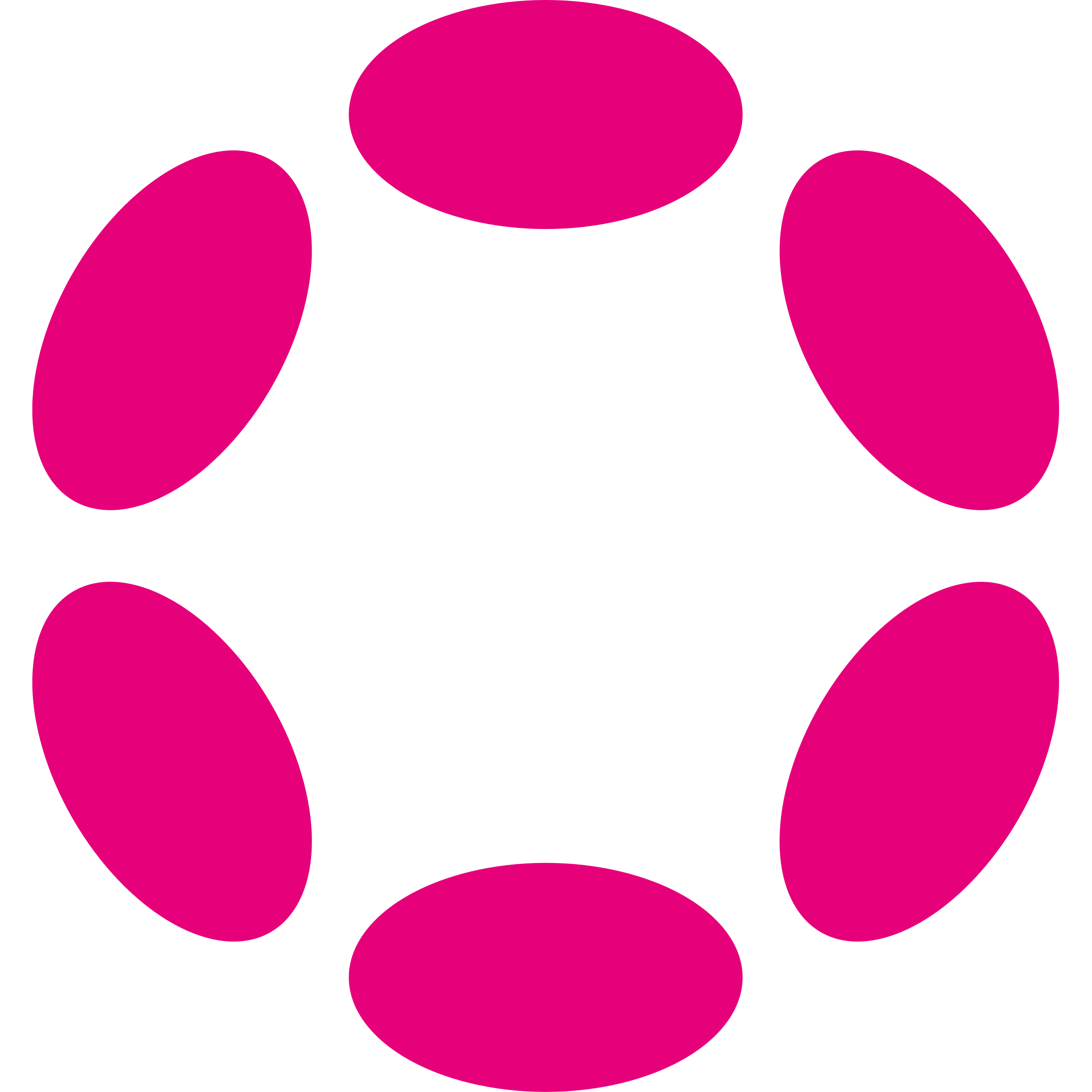 Logo oficial da criptomoeda Polkadot (DOT)