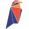 Logo oficial da criptomoeda Ravencoin (RVN)