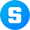 Logo oficial da criptomoeda The Sandbox (SAND)