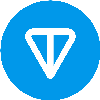 Logo oficial da criptomoeda Toncoin (TON)