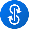Logo oficial da criptomoeda Yearn Finance (YFI)